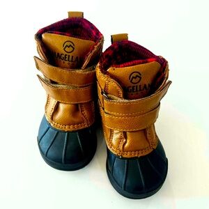 Magellan Outdoors Kids Brown and Black Boots